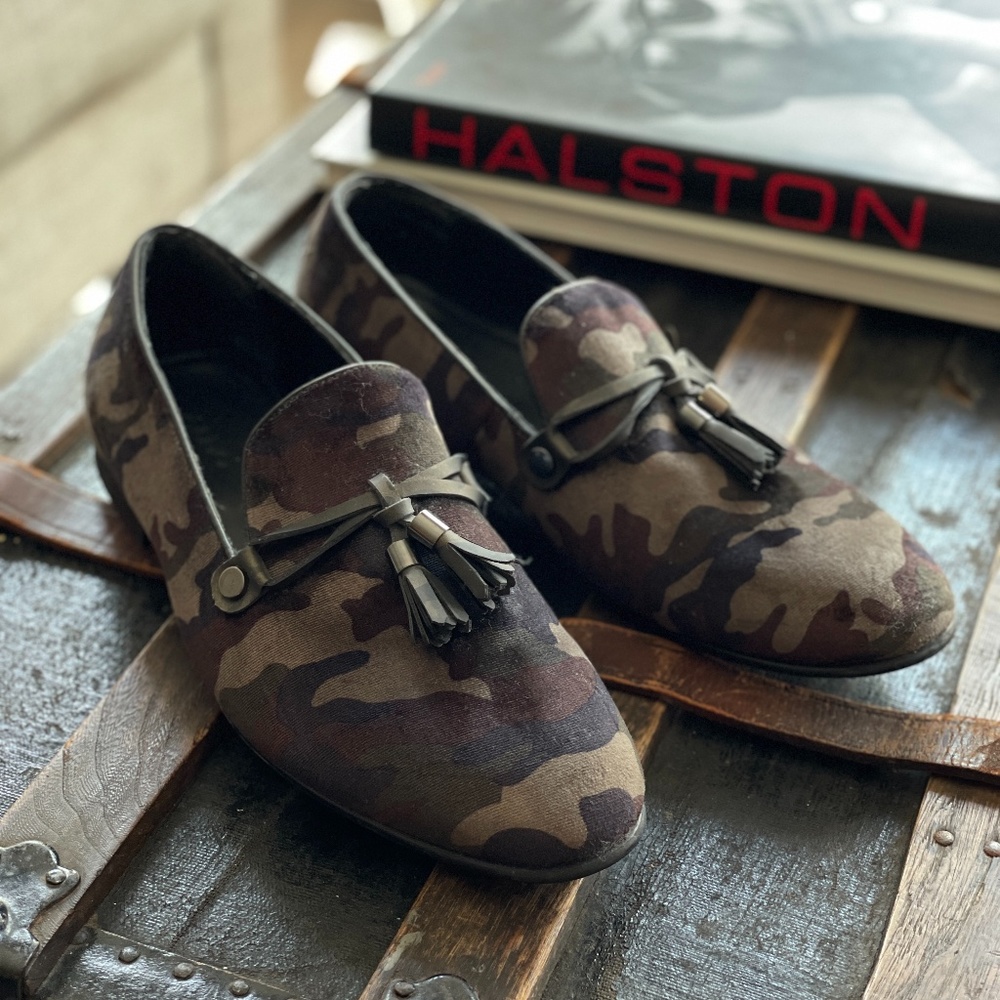 Silk Camo Loafers